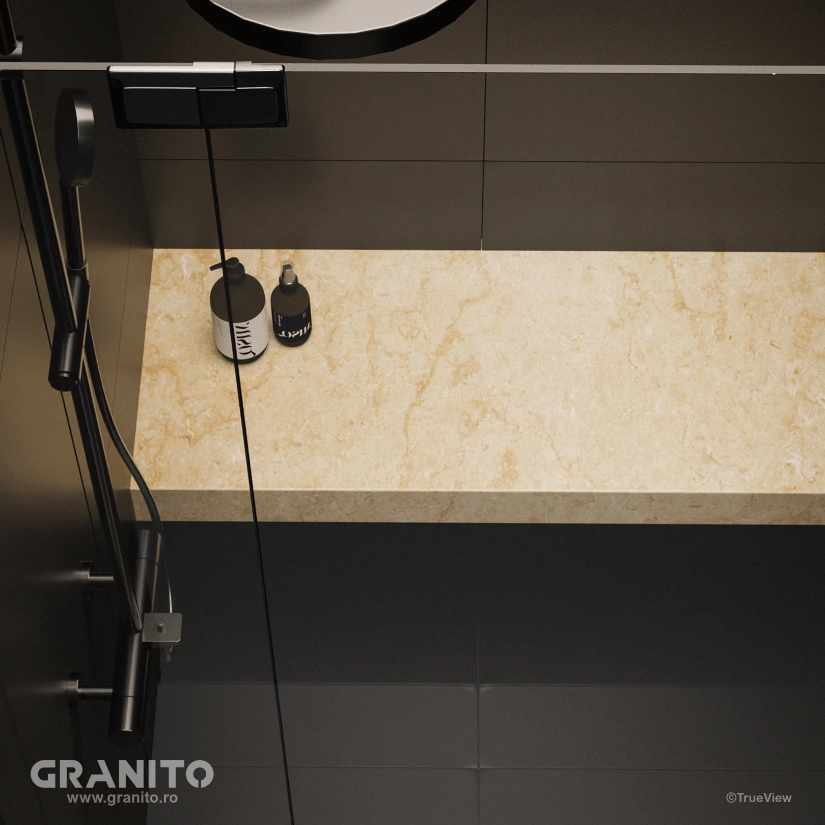 Accesorii pentru Duș Marmură Sunny - Image 2