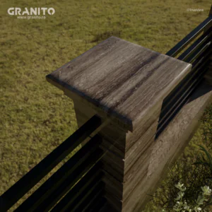 Capace pentru Gard Travertin Noce Vein Cut - Image 15