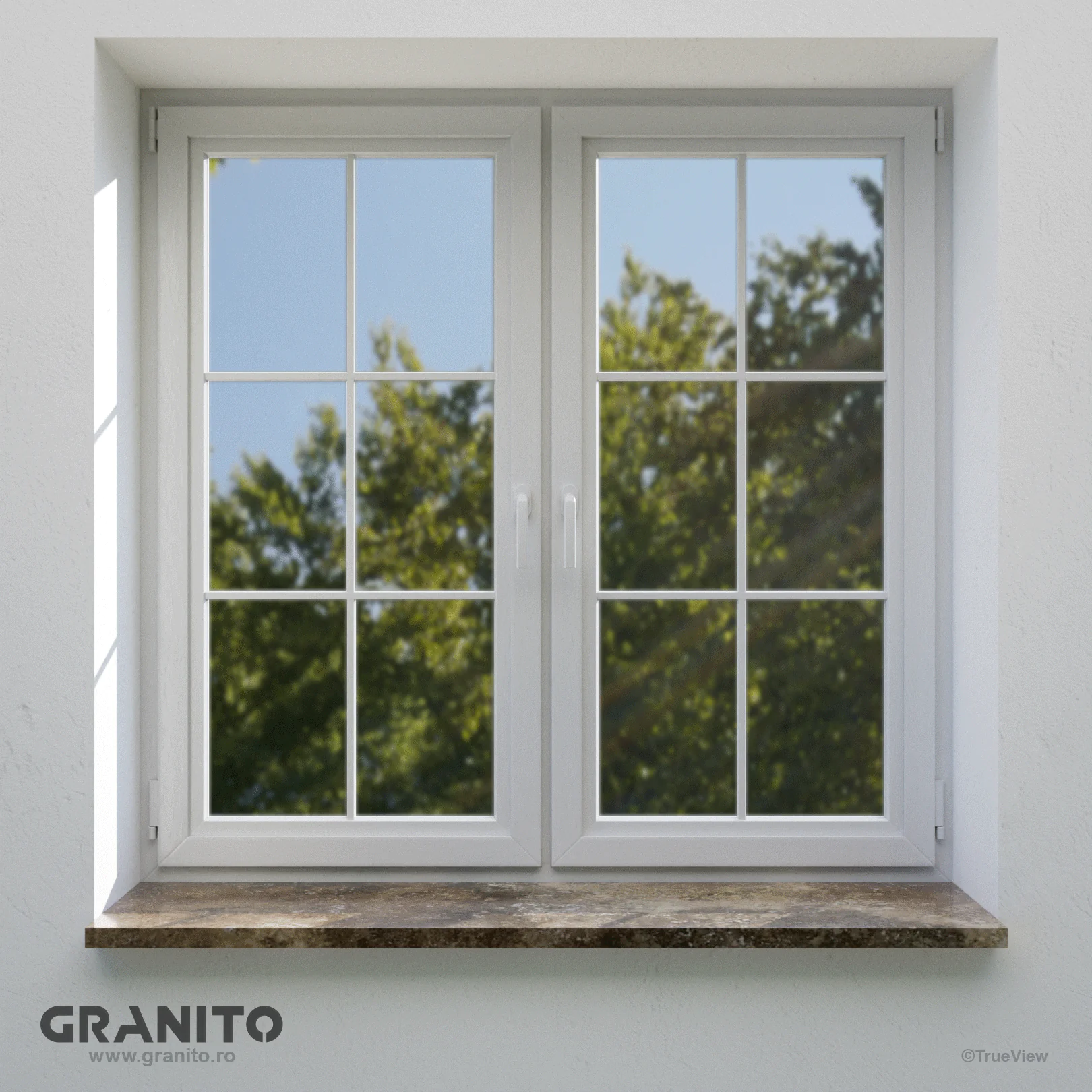 Glafuri Travertin Noce Cross Cut - Image 3