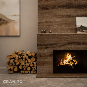 Travertin Noce Vein Cut - Image 4