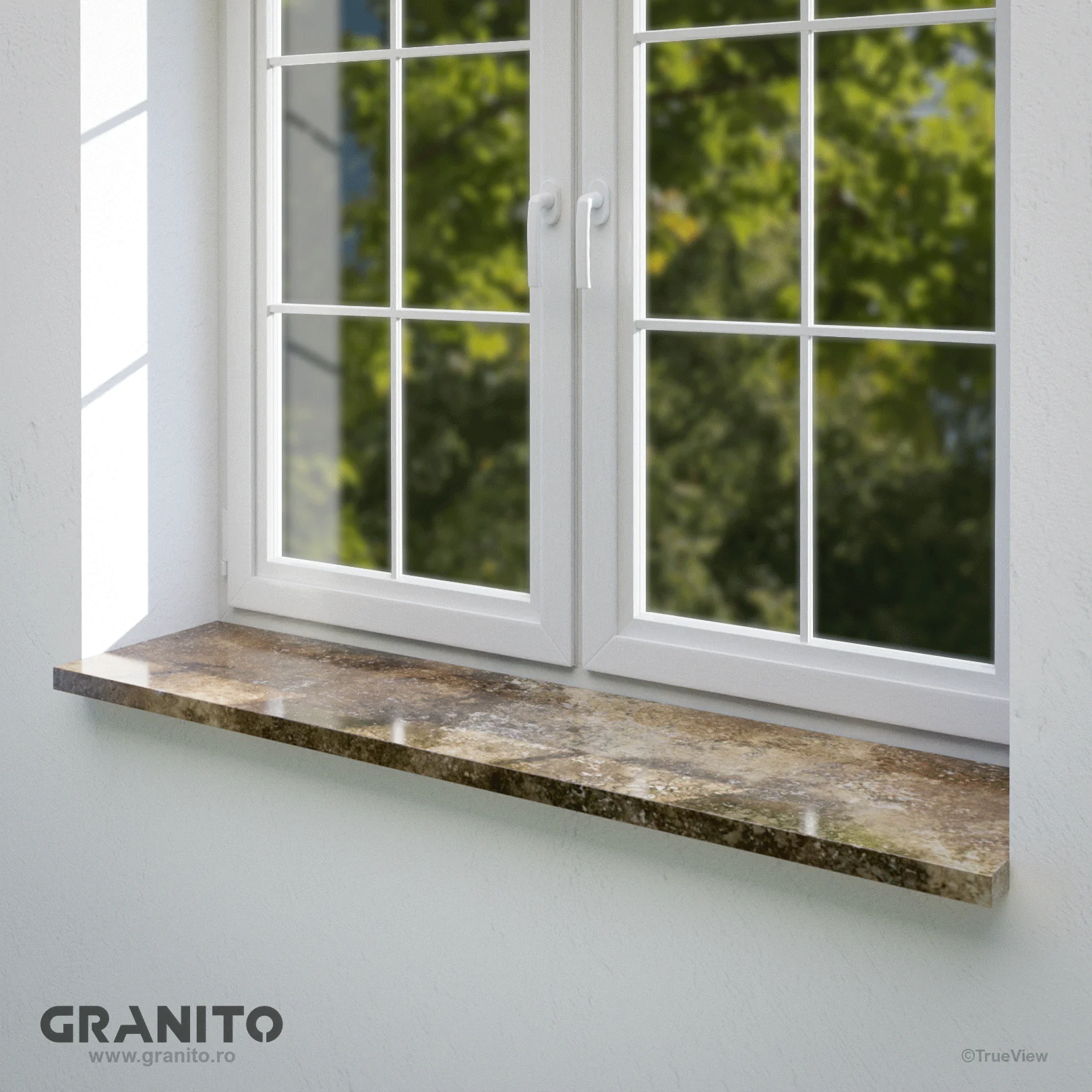 Glafuri Travertin Noce Cross Cut - Image 2