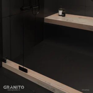 Accesorii pentru Duș Marmură Rușchița Roz-Intens - Image 5