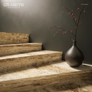 Trepte și Contratrepte Travertin Clasic Vein Cut