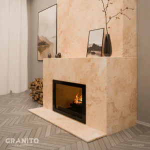 Șeminee Travertin Clasic Cross Cut - Image 4