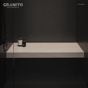 Accesorii pentru Duș Marmură Rușchița Alb-Gălbui - Image 3