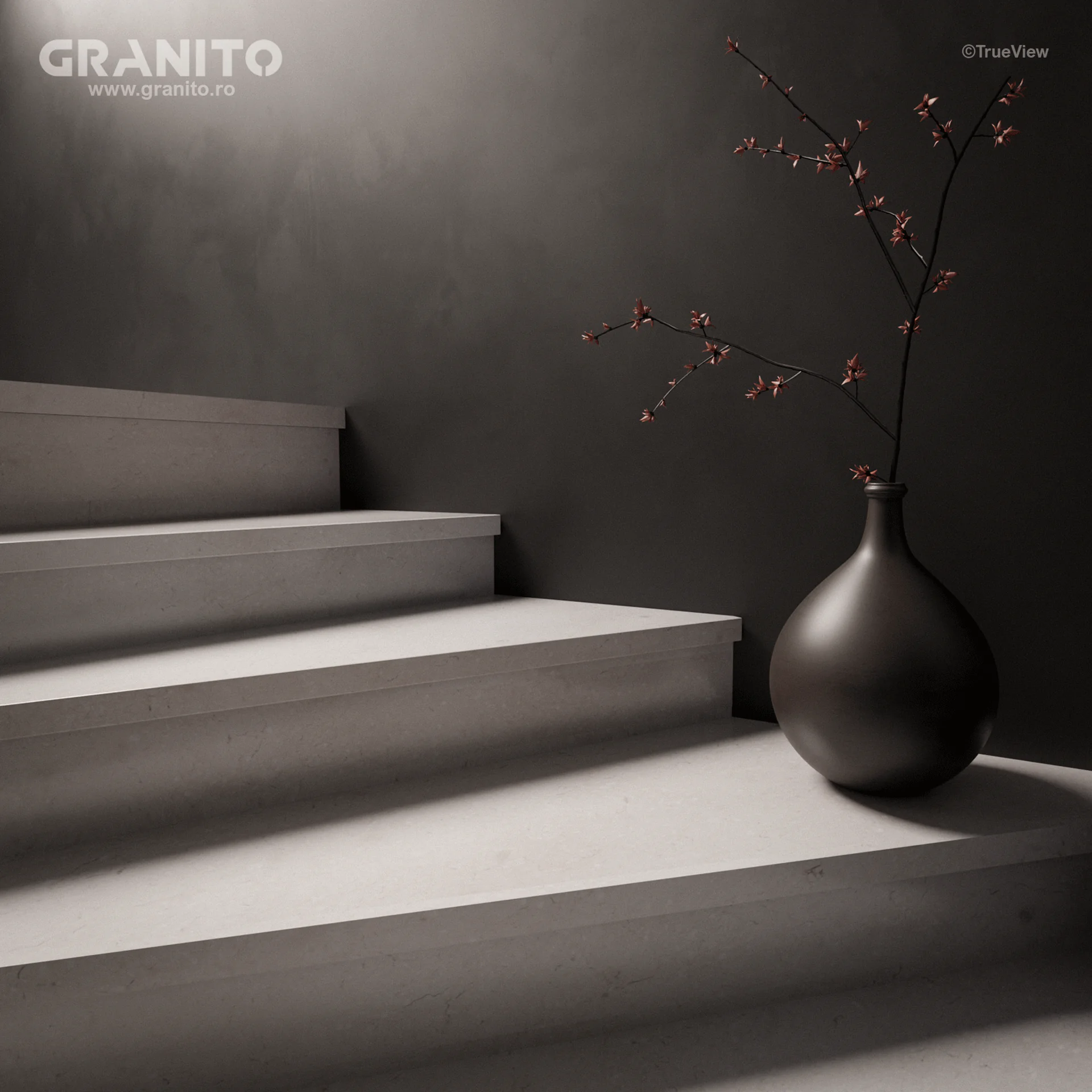 Trepte și Contratrepte Marmură Galala - Image 1