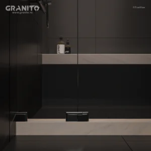 Accesorii pentru Duș Marmură Rușchița Alb-Gălbui