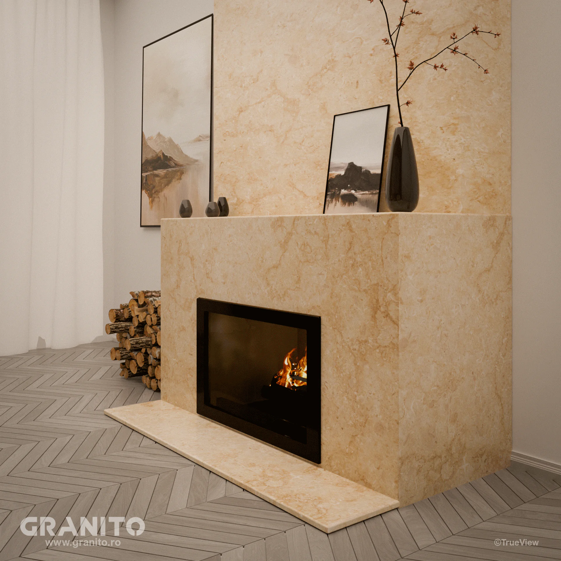 Șeminee Marmură Sunny - Image 4