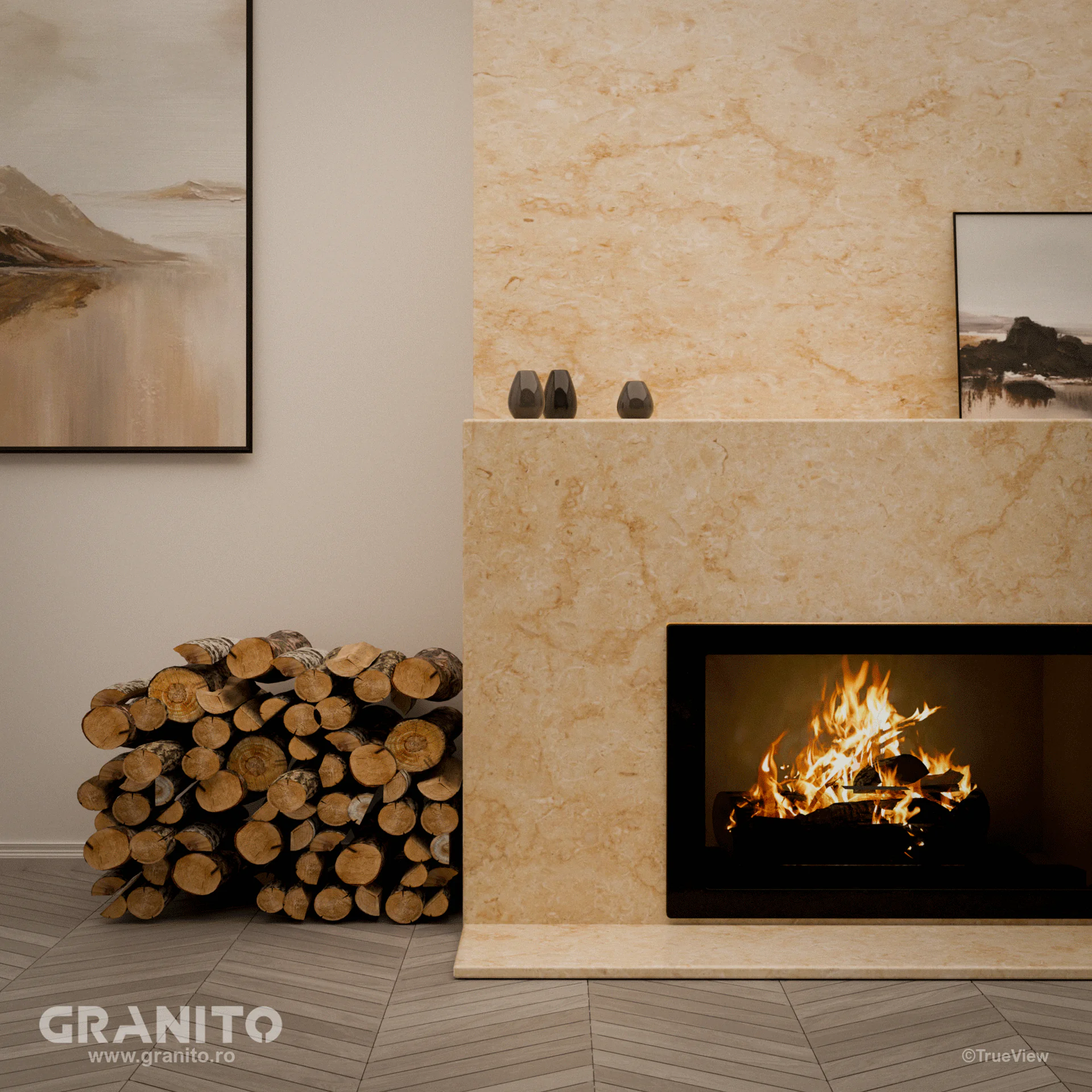 Șeminee Marmură Sunny - Image 2