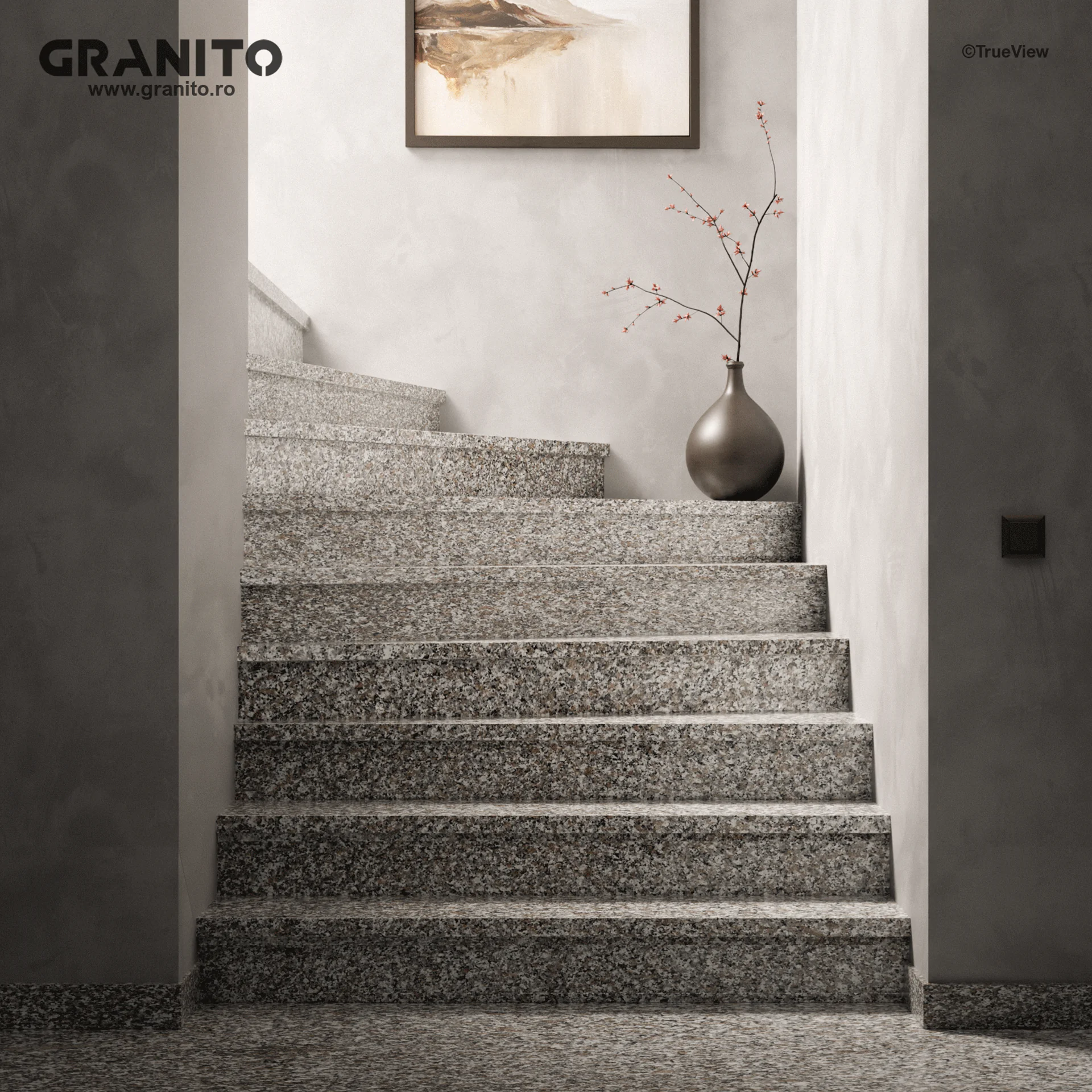 Trepte și Contratrepte Granit Rosa Beta - Image 2