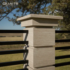 Capace pentru Gard Travertin Clasic Vein Cut - Image 15