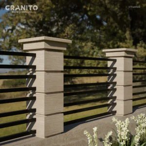 Capace pentru Gard Travertin Clasic Vein Cut - Image 14