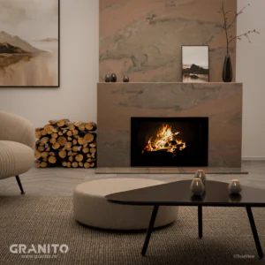 Șeminee Marmură Rușchița Roz-Intens