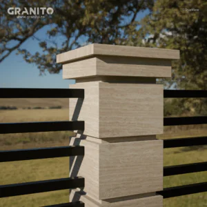 Capace pentru Gard Travertin Clasic Vein Cut - Image 12