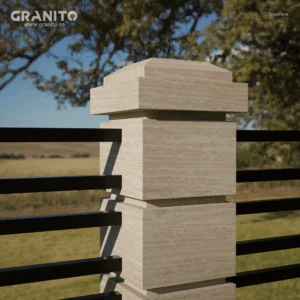 Capace pentru Gard Travertin Clasic Vein Cut - Image 9