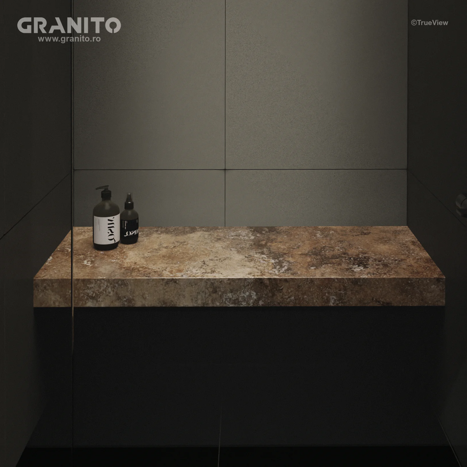 Accesorii pentru Duș Travertin Noce Cross Cut - Image 4