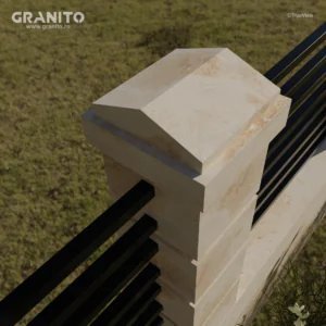 Capace pentru Gard Travertin Clasic Cross Cut - Image 7