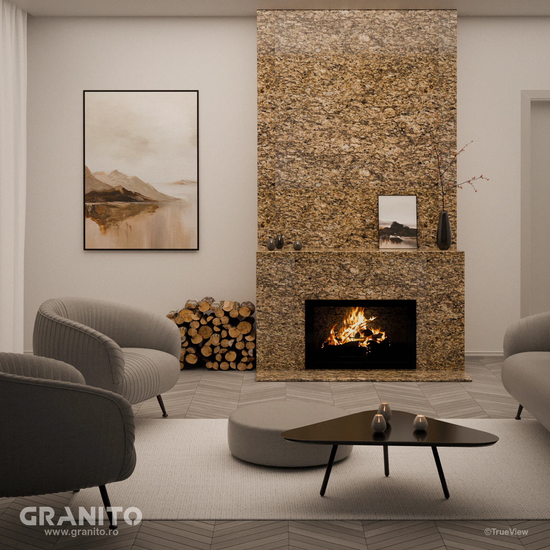 Șeminee Granit Veneciatus - Image 3