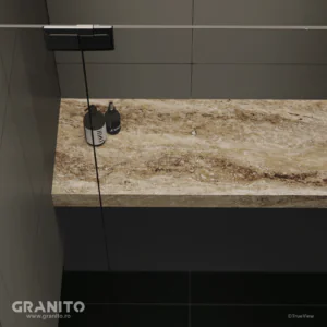 Accesorii pentru Duș Travertin Clasic Vein Cut - Image 3