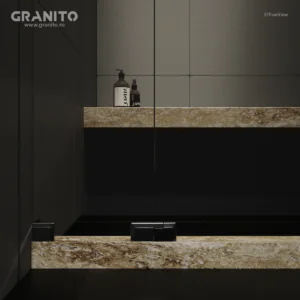 Accesorii pentru Duș Travertin Clasic Vein Cut - Image 2