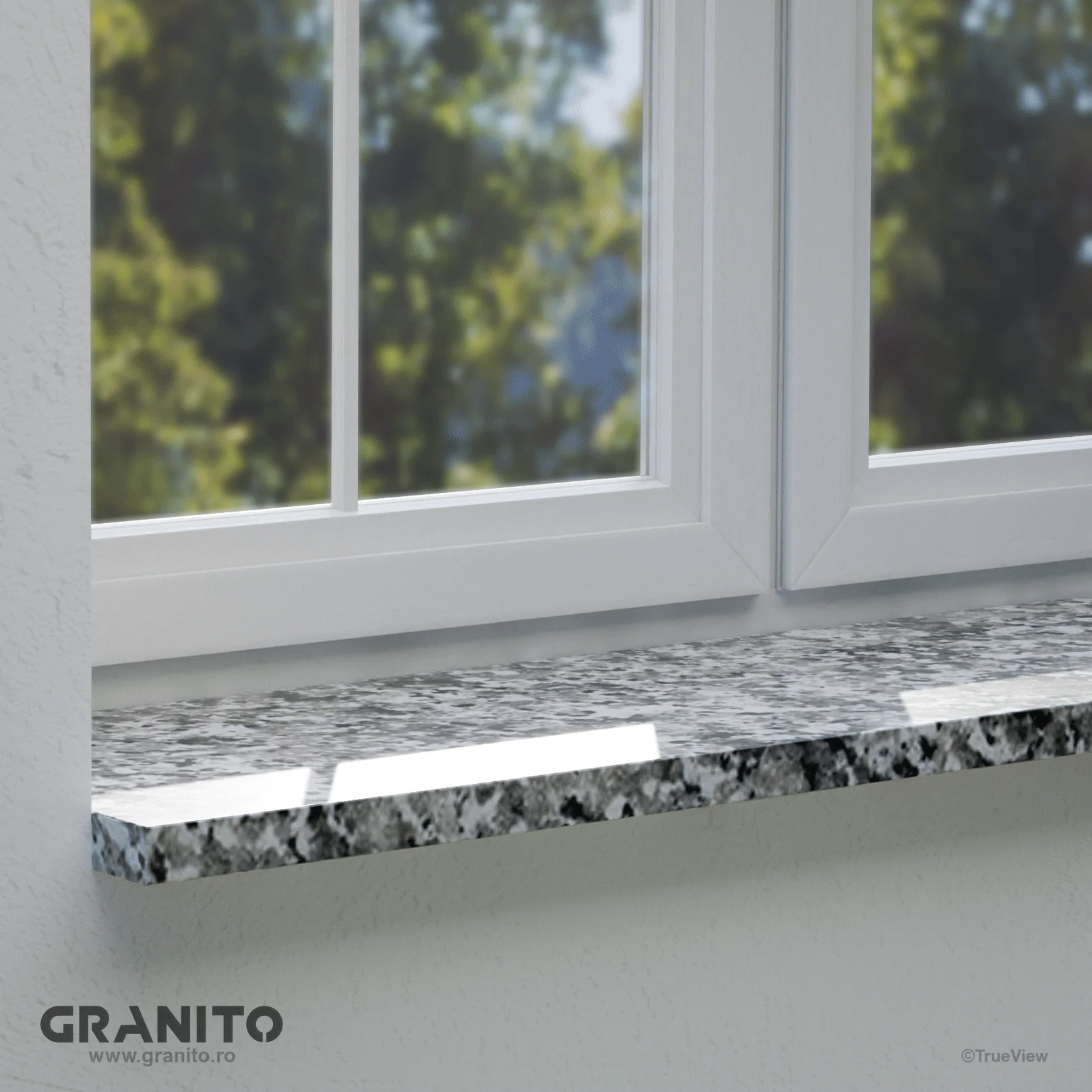 Glafuri Granit Bianco Sardo Lustruit - Image 3