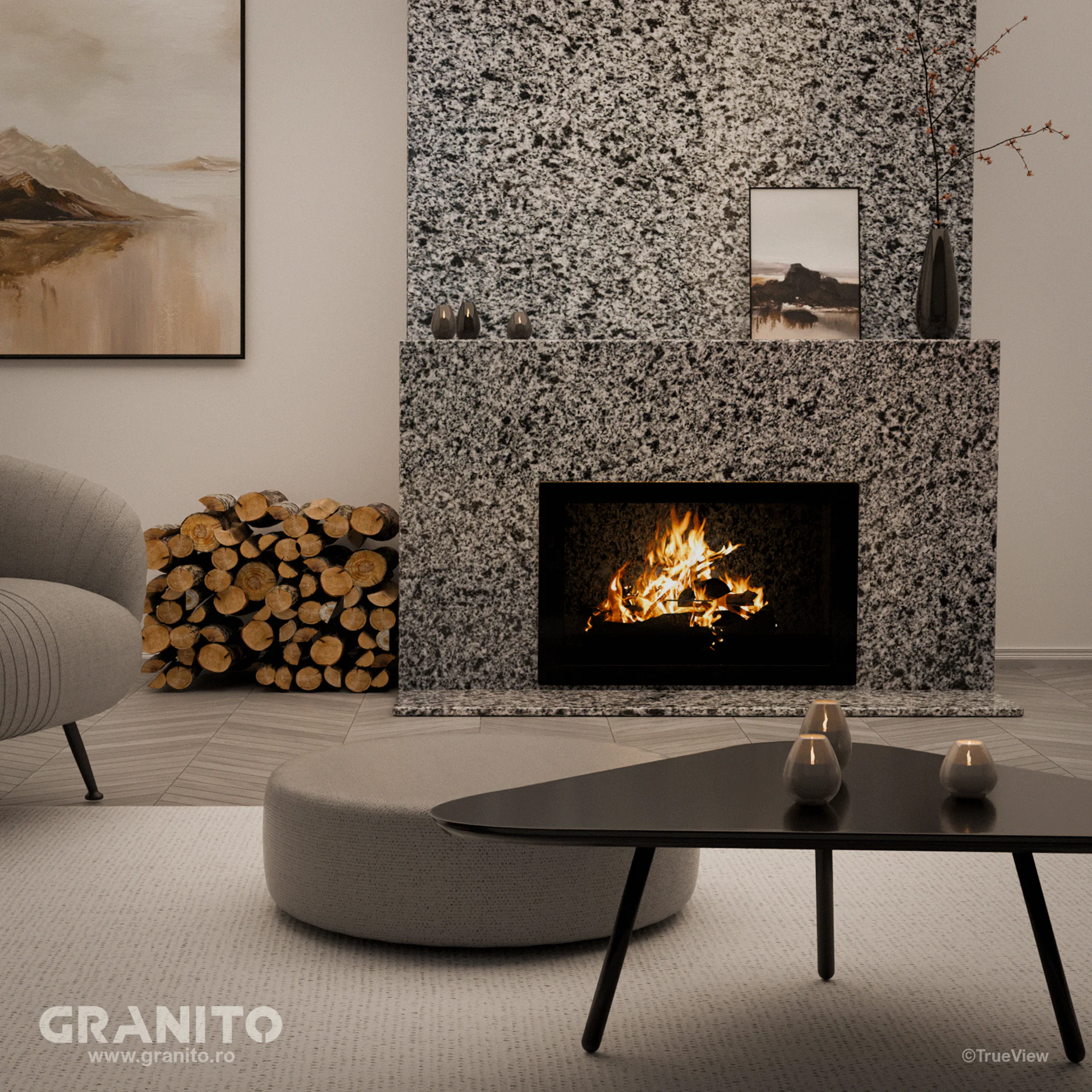 Șeminee Granit New Halayeb - Image 3
