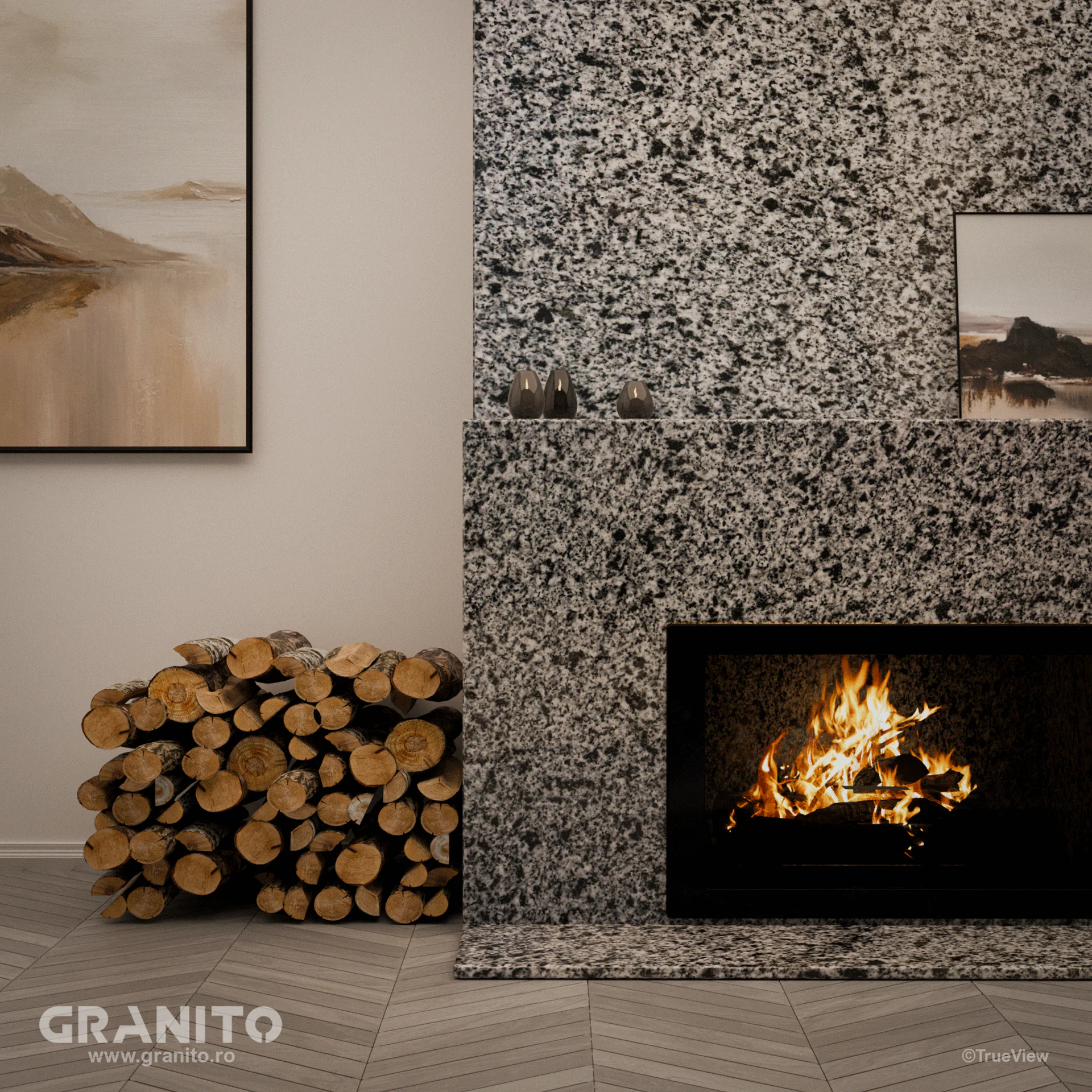 Șeminee Granit New Halayeb - Image 2
