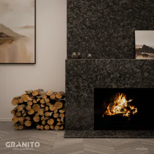 Șeminee Granit Nero Africa - Image 2