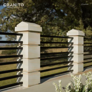 Capace pentru Gard Marmură Rușchița Roz-Pal - Image 5