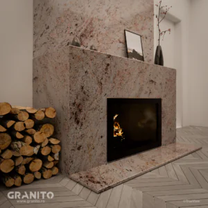 Șeminee Granit Ivory Brown - Image 5