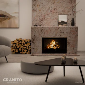 Șeminee Granit Ivory Brown - Image 3