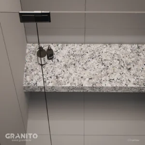 Accesorii pentru Duș Granit Bianco Sardo Periat