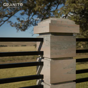 Capace pentru Gard Marmură Rușchița Roz-Intens - Image 12