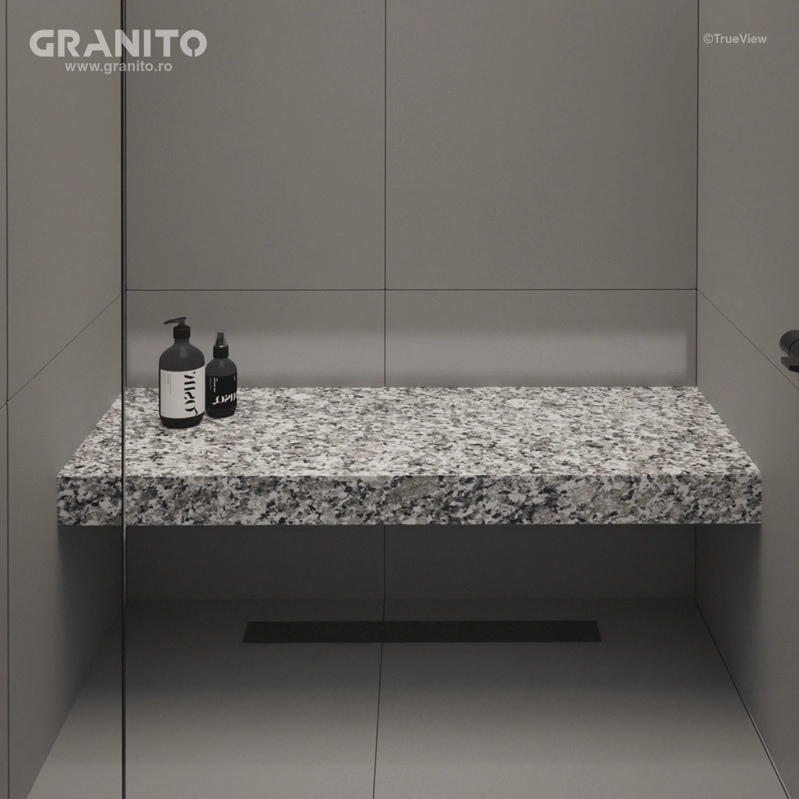 Granit Bianco Sardo Lustruit - Image 3