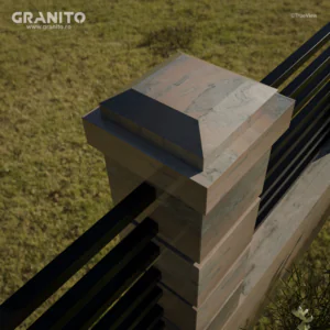 Capace pentru Gard Marmură Rușchița Roz-Intens - Image 10