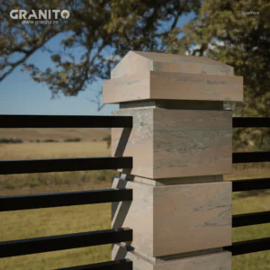 Capace pentru Gard Marmură Rușchița Roz-Intens - Image 9