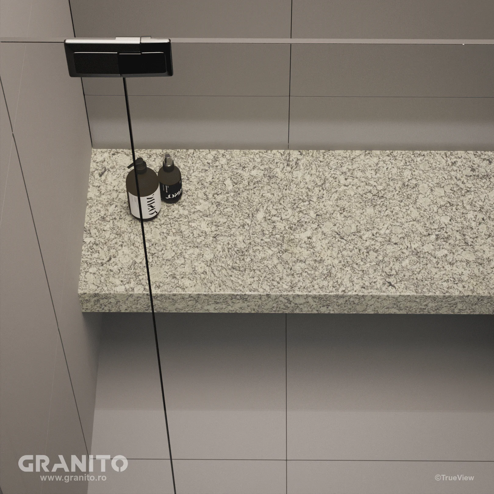 Accesorii pentru Duș Granit Bianco Fiesta - Image 2