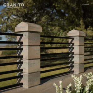 Capace pentru Gard Marmură Rușchița Roz-Intens - Image 8