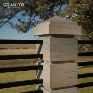 Capace pentru Gard Marmură Rușchița Roz-Intens - Image 6