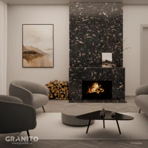 Șeminee Granit Black Aswan - Image 2