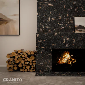 Șeminee Granit Black Aswan