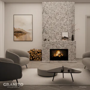 Șeminee Granit Bianco Sardo Periat - Image 2