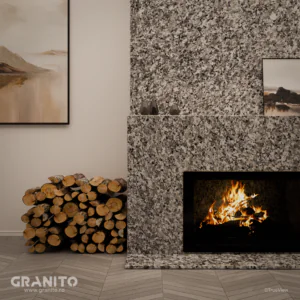 Șeminee Granit Bianco Sardo Lustruit - Image 2