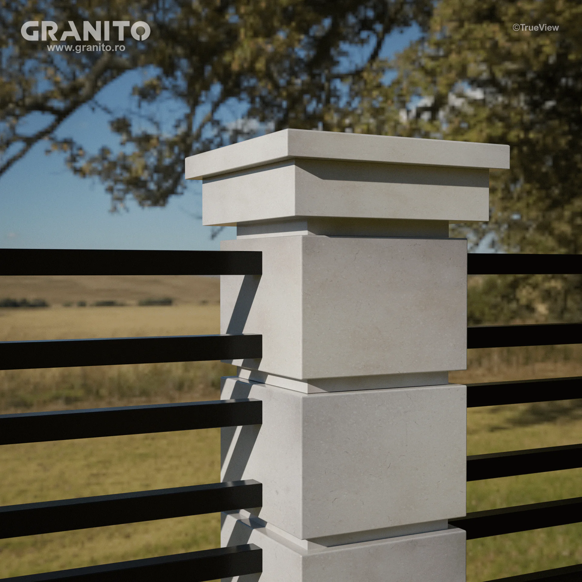 Capace pentru Gard Marmură Galala - Image 6