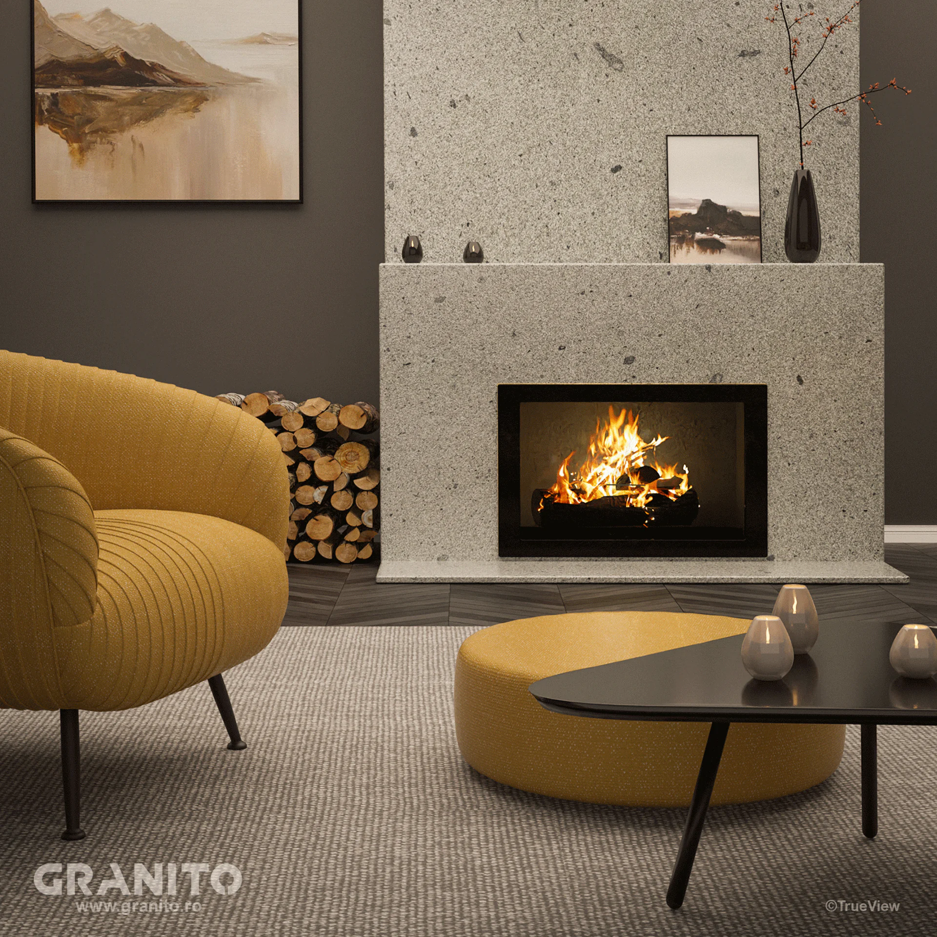 Șeminee Andezit Ilva - Image 2