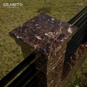 Capace pentru Gard Marmură Emperador Dark - Image 4