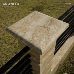 Capace pentru Gard Marmură Breccia Sarda - Image 3