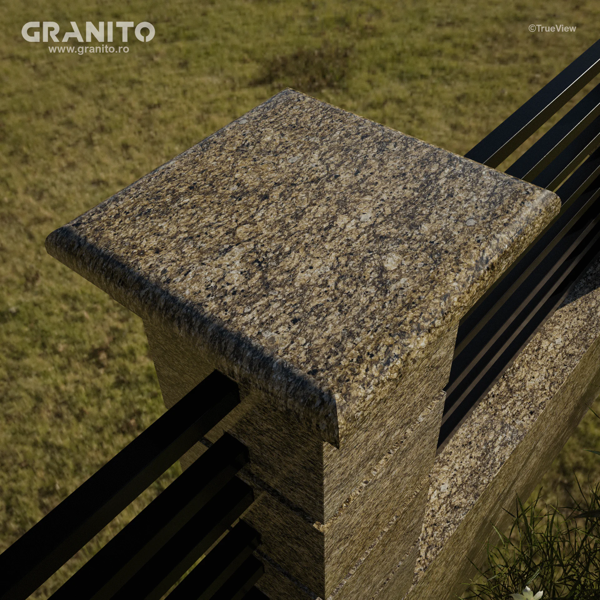 Capace pentru Gard Granit Veneciatus - Image 4