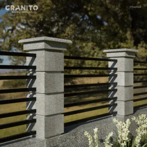 Capace pentru Gard Granit Rosa Beta - Image 2