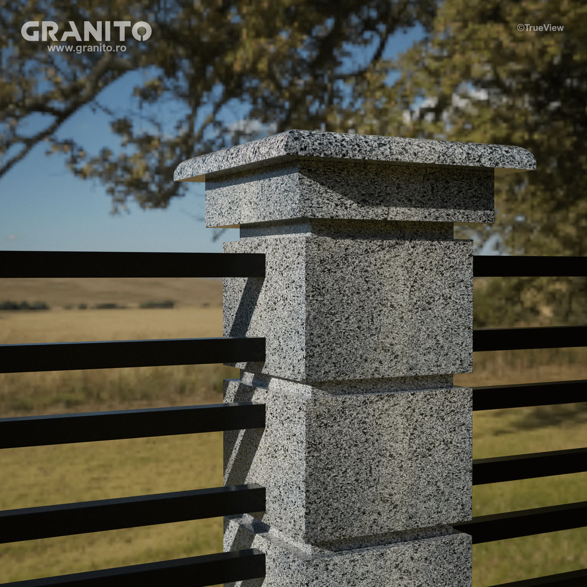 Capace pentru Gard Granit New Halayeb - Image 6